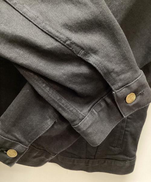 BAD&BREAKFAST（ベッドアンドグレッグファースト）BAD&BREAKFAST (ベッドアンドグレッグファースト) デニムジャケット ブラック サイズ:USUALの古着・服飾アイテム