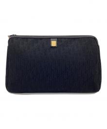 Christian Dior（クリスチャン ディオール）の古着「クラッチバッグ」｜ブラック