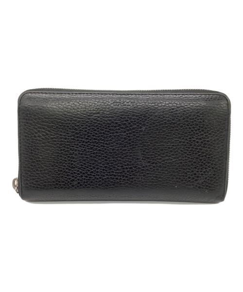 BALLY（バリー）BALLY (バリー) ラウンドファスナー財布 ブラックの古着・服飾アイテム