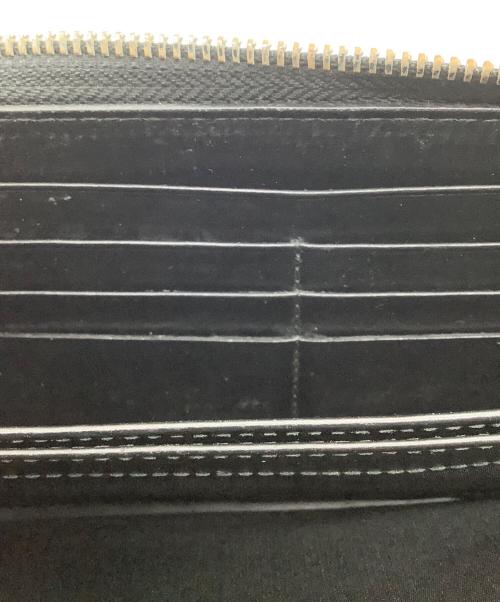 BALLY（バリー）BALLY (バリー) ラウンドファスナー財布 ブラックの古着・服飾アイテム