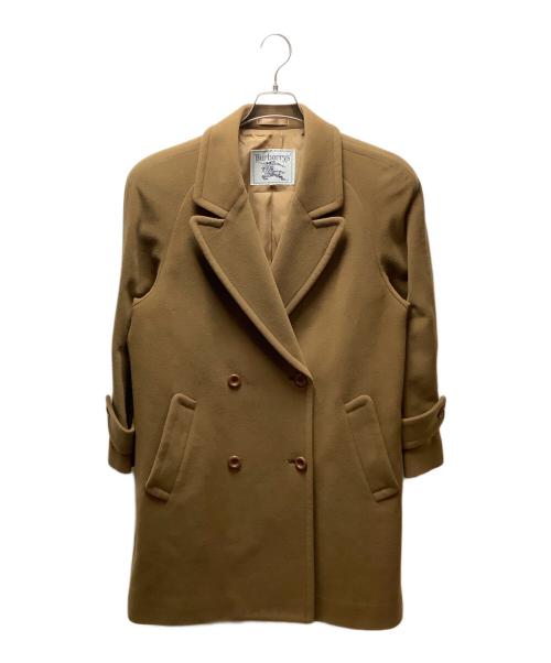 Burberry's（バーバリー）Burberry's (バーバリーズ) ダブルウールコート ブラウン サイズ:7ARの古着・服飾アイテム