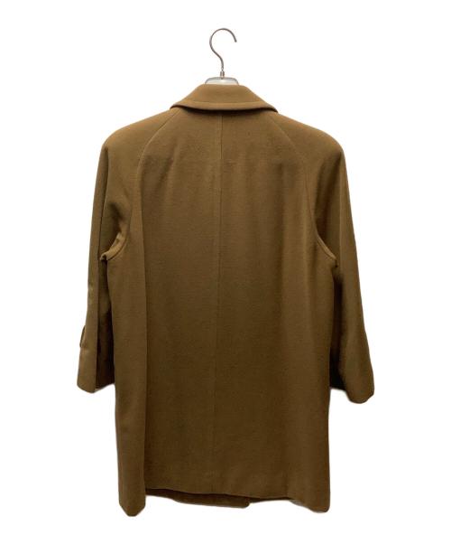 Burberry's（バーバリー）Burberry's (バーバリーズ) ダブルウールコート ブラウン サイズ:7ARの古着・服飾アイテム