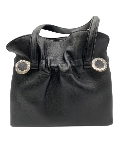 BVLGARI（ブルガリ）BVLGARI (ブルガリ) ハンドバッグ ブラックの古着・服飾アイテム