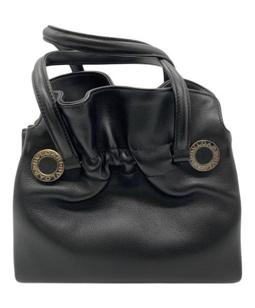 BVLGARI（ブルガリ）BVLGARI (ブルガリ) ハンドバッグ ブラックの古着・服飾アイテム