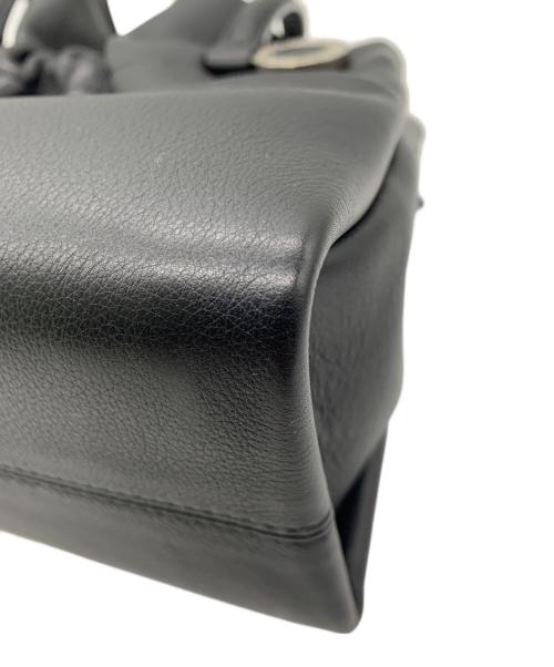 BVLGARI（ブルガリ）BVLGARI (ブルガリ) ハンドバッグ ブラックの古着・服飾アイテム