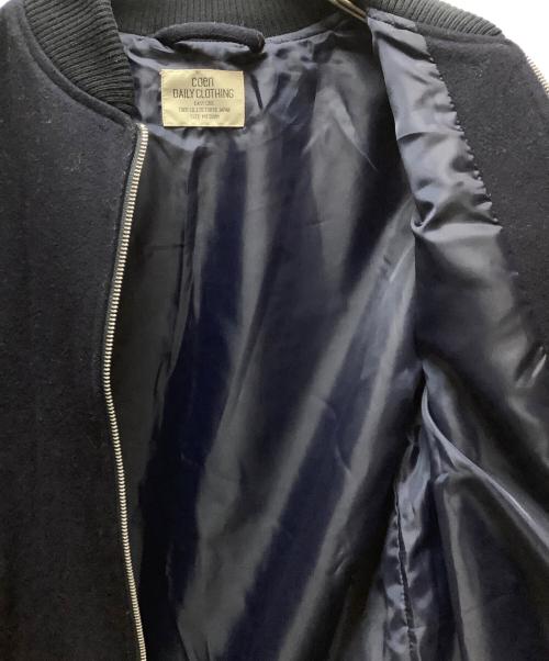 coen（コーエン）coen (コーエン) ジャケット ブラック×ネイビー サイズ:Mの古着・服飾アイテム