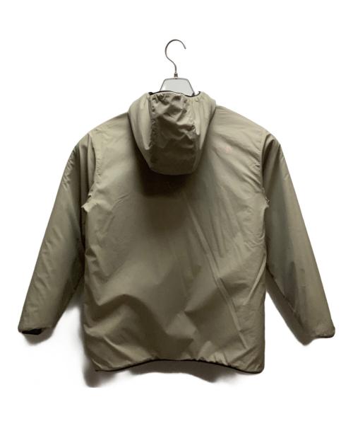 THE NORTH FACE（ザ ノース フェイス）THE NORTH FACE (ザ ノース フェイス) リバーシブルエアフーディ ライトグレー サイズ:Ｌの古着・服飾アイテム