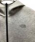 中古・古着 THE NORTH FACE (ザ ノース フェイス) リバーシブルエアフーディ ライトグレー サイズ:Ｌ：12000円