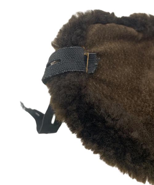 ノーブランド（ノーブランド）ノーブランド (ノーブランド) フライトハット ブラウンの古着・服飾アイテム