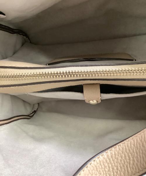 Kate Spade（ケイトスペード）Kate Spade (ケイトスペード) トートバッグ ベージュ×ホワイトの古着・服飾アイテム