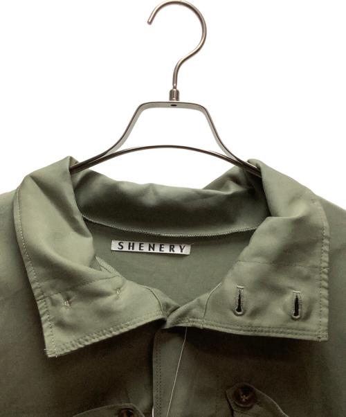 SHENERY（シーナリー）SHENERY (シーナリー) 長袖シャツ グリーン サイズ:SIZE36 未使用品の古着・服飾アイテム