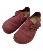 BIRKENSTOCKビルケンシュトック）の古着「シューズ」｜レッド