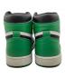 NIKE (ナイキ) Air Jordan 1 Retro High Lucky Green ブラック×グリーン サイズ:27：10000円
