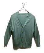 FRAMeWORKフレームワーク）の古着「厚手カーディガン」｜エメラルドグリーン