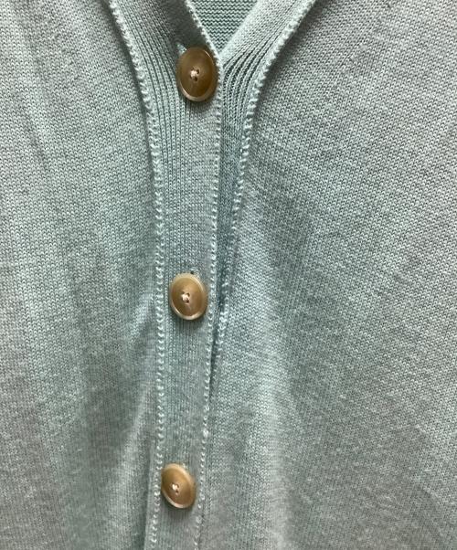 FRAMeWORK（フレームワーク）FRAMeWORK (フレームワーク) 厚手カーディガン エメラルドグリーン サイズ:Freeの古着・服飾アイテム