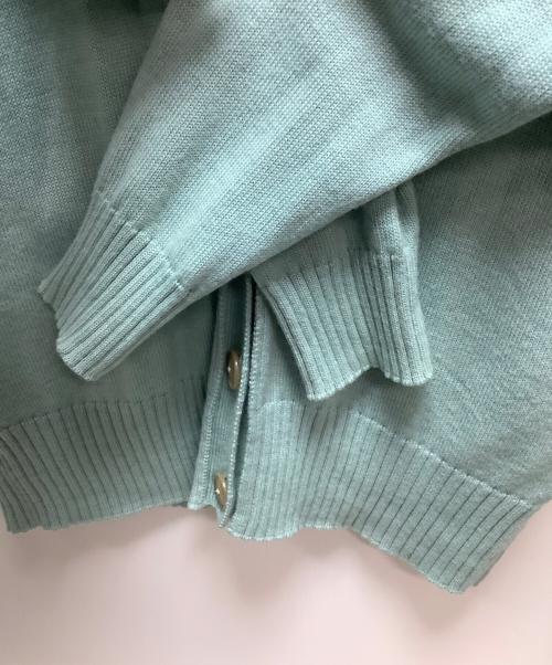 FRAMeWORK（フレームワーク）FRAMeWORK (フレームワーク) 厚手カーディガン エメラルドグリーン サイズ:Freeの古着・服飾アイテム