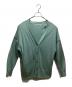 FRAMeWORK（フレームワーク）の古着「厚手カーディガン」｜エメラルドグリーン
