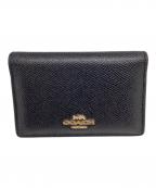 COACHコーチ）の古着「カードケース」｜ブラック