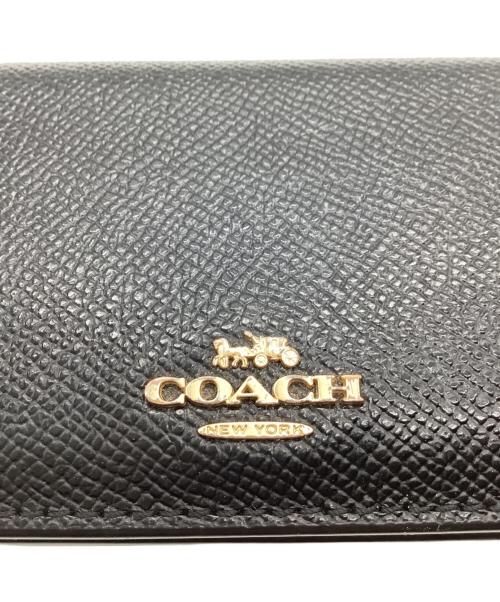 COACH（コーチ）COACH (コーチ) カードケース ブラックの古着・服飾アイテム