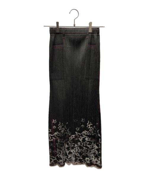 PLEATS PLEASE（プリーツプリーズ）PLEATS PLEASE (プリーツプリーズ) プリーツスカート ブラック サイズ:1の古着・服飾アイテム