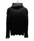 PLEATS PLEASEプリーツプリーズ）の古着「長袖カットソー」｜ブラック