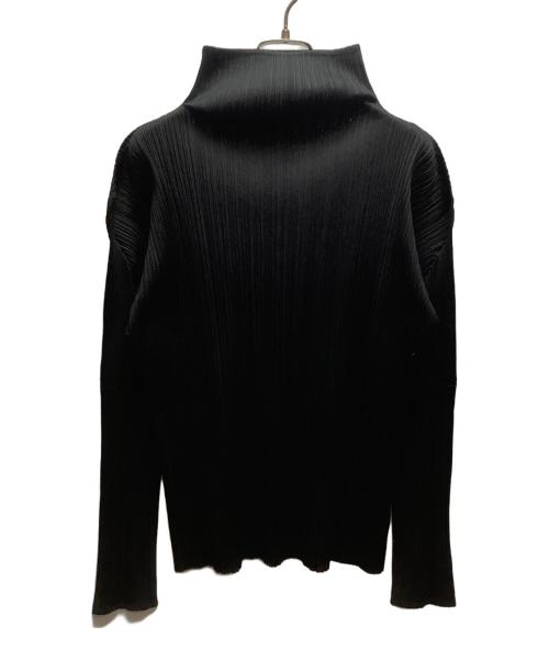 PLEATS PLEASE（プリーツプリーズ）PLEATS PLEASE (プリーツプリーズ) 長袖カットソー ブラック サイズ:SIZE4の古着・服飾アイテム