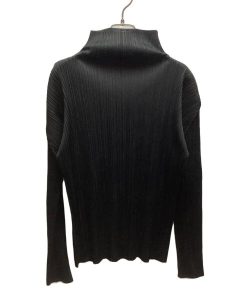 PLEATS PLEASE（プリーツプリーズ）PLEATS PLEASE (プリーツプリーズ) 長袖カットソー ブラック サイズ:SIZE4の古着・服飾アイテム