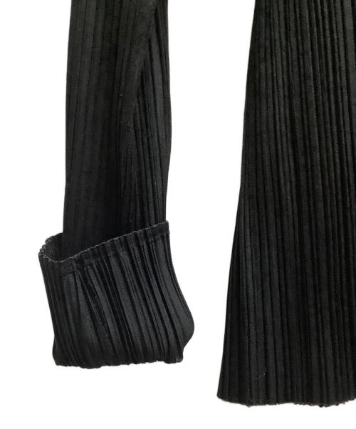 PLEATS PLEASE（プリーツプリーズ）PLEATS PLEASE (プリーツプリーズ) 長袖カットソー ブラック サイズ:SIZE4の古着・服飾アイテム