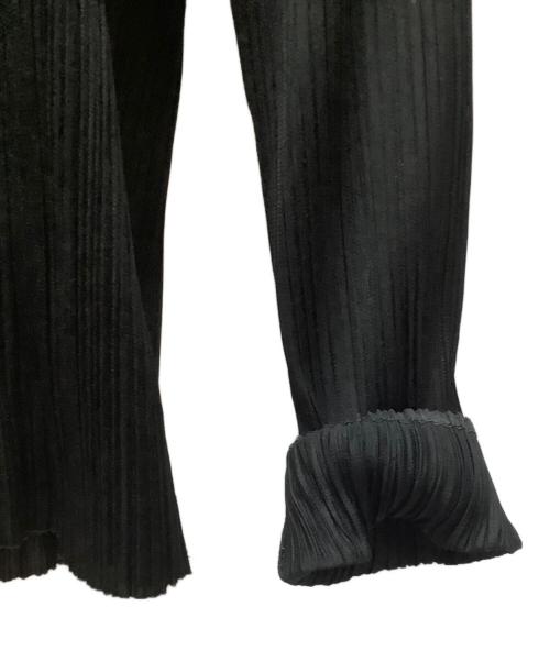 PLEATS PLEASE（プリーツプリーズ）PLEATS PLEASE (プリーツプリーズ) 長袖カットソー ブラック サイズ:SIZE4の古着・服飾アイテム