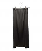 PLEATS PLEASEプリーツプリーズ）の古着「プリーツスカート」｜グレー