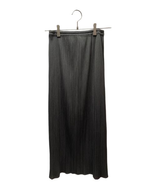PLEATS PLEASE（プリーツプリーズ）PLEATS PLEASE (プリーツプリーズ) プリーツスカート グレー サイズ:1の古着・服飾アイテム