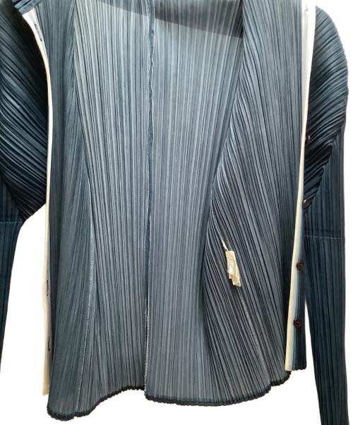 PLEATS PLEASE（プリーツプリーズ）PLEATS PLEASE (プリーツプリーズ) 長袖シャツ グリーン サイズ:SIZE3の古着・服飾アイテム