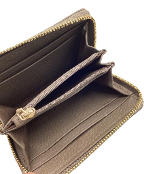RODANIA（ロダニア）RODANIA (ロダニア) ラウンドファスナー財布 グレーの古着・服飾アイテム