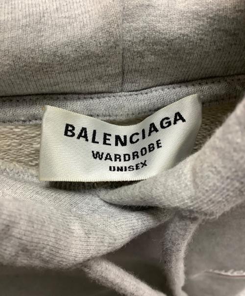 BALENCIAGA（バレンシアガ）BALENCIAGA (バレンシアガ) パーカー ライトグレー サイズ:XSの古着・服飾アイテム
