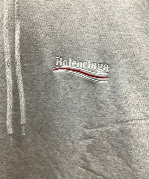 BALENCIAGA（バレンシアガ）BALENCIAGA (バレンシアガ) パーカー ライトグレー サイズ:XSの古着・服飾アイテム