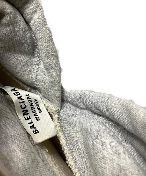 BALENCIAGA（バレンシアガ）BALENCIAGA (バレンシアガ) パーカー ライトグレー サイズ:XSの古着・服飾アイテム