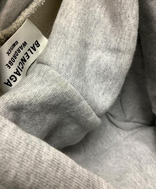 BALENCIAGA（バレンシアガ）BALENCIAGA (バレンシアガ) パーカー ライトグレー サイズ:XSの古着・服飾アイテム