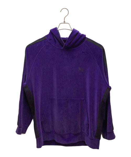 Needles（ニードルズ）Needles (ニードルズ) Track Hoody-C/Pe Velour パープル サイズ:XLの古着・服飾アイテム
