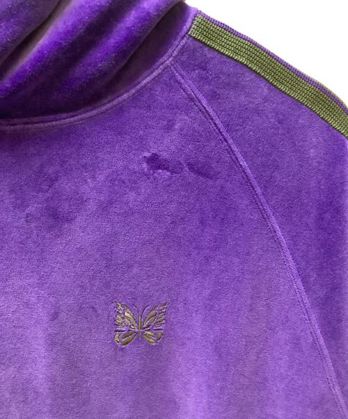 Needles（ニードルズ）Needles (ニードルズ) Track Hoody-C/Pe Velour パープル サイズ:XLの古着・服飾アイテム