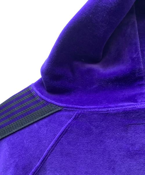 Needles（ニードルズ）Needles (ニードルズ) Track Hoody-C/Pe Velour パープル サイズ:XLの古着・服飾アイテム