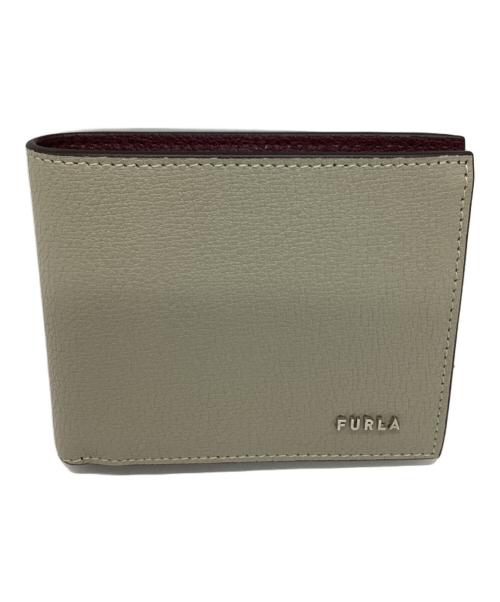 FURLA（フルラ）FURLA (フルラ) 2つ折り財布 ライトグレーの古着・服飾アイテム