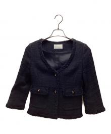 M-premierBLACK（エムプルミエブラック）の古着「ジャケット」｜ブラック