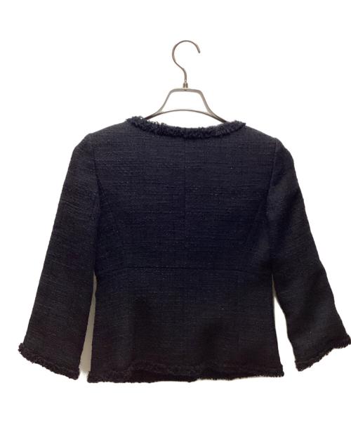 M-premierBLACK（エムプルミエブラック）M-premierBLACK (エムプルミエブラック) ジャケット ブラック サイズ:SIZE34の古着・服飾アイテム