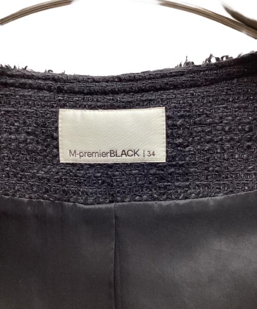 M-premierBLACK（エムプルミエブラック）M-premierBLACK (エムプルミエブラック) ジャケット ブラック サイズ:SIZE34の古着・服飾アイテム