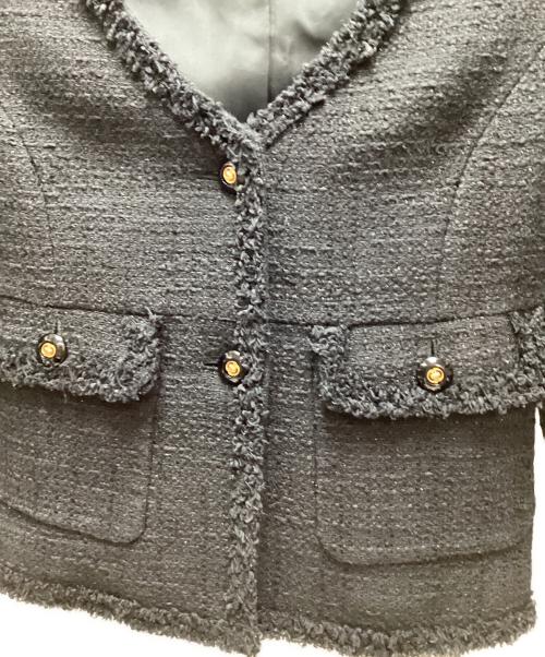 M-premierBLACK（エムプルミエブラック）M-premierBLACK (エムプルミエブラック) ジャケット ブラック サイズ:SIZE34の古着・服飾アイテム