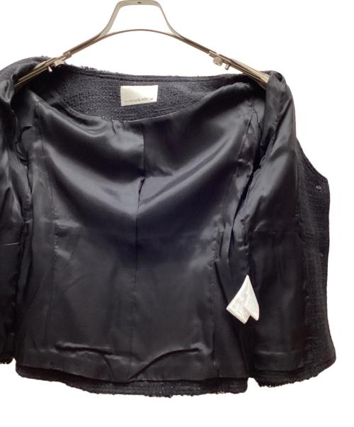 M-premierBLACK（エムプルミエブラック）M-premierBLACK (エムプルミエブラック) ジャケット ブラック サイズ:SIZE34の古着・服飾アイテム