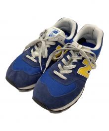 NEW BALANCE（ニューバランス）の古着「ローカットスニーカー」｜ブルー×イエロー