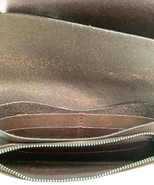 RED MOON（レッドムーン）RED MOON (レッドムーン) レザーウォレット レッドの古着・服飾アイテム