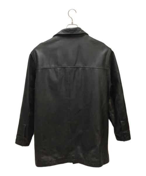 OLD GAP（オールドギャップ）OLD GAP (オールドギャップ) レザージャケット ブラック サイズ:Mの古着・服飾アイテム