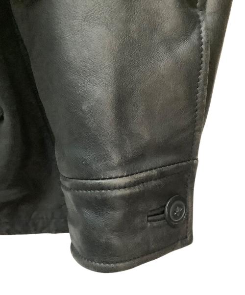 OLD GAP（オールドギャップ）OLD GAP (オールドギャップ) レザージャケット ブラック サイズ:Mの古着・服飾アイテム